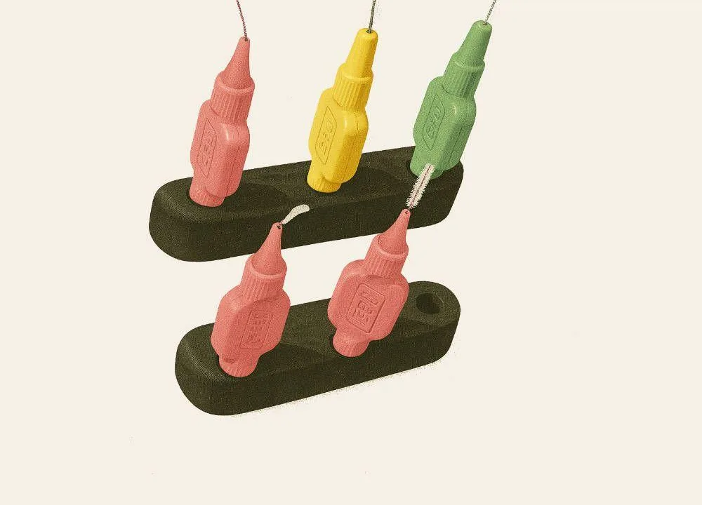 Halter für Interdentalbürsten