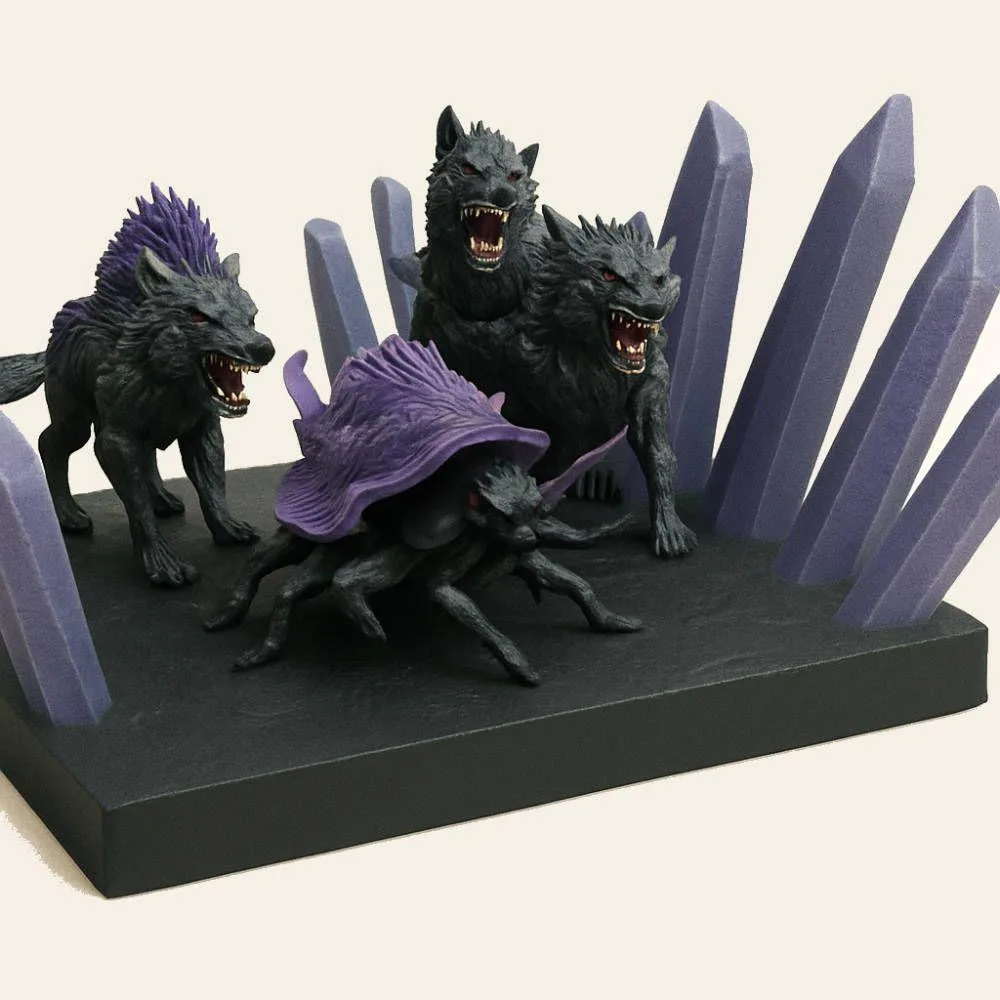 Monde des ombres - diorama